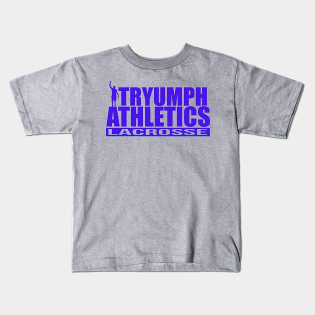 The Lacrosse Tee Kids T-Shirt by tryumphathletics